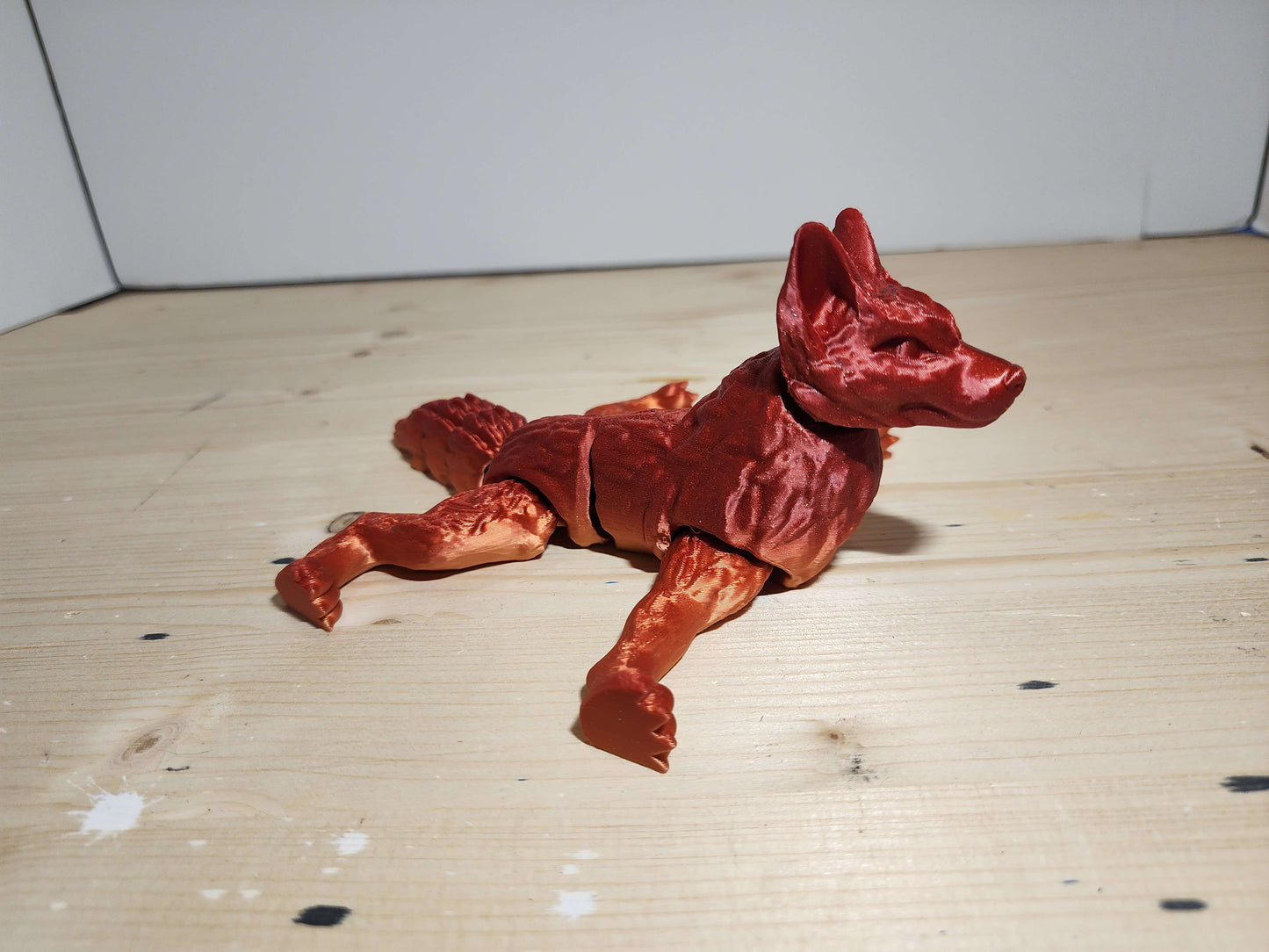 Wolf, Articulated, 3d Print,
