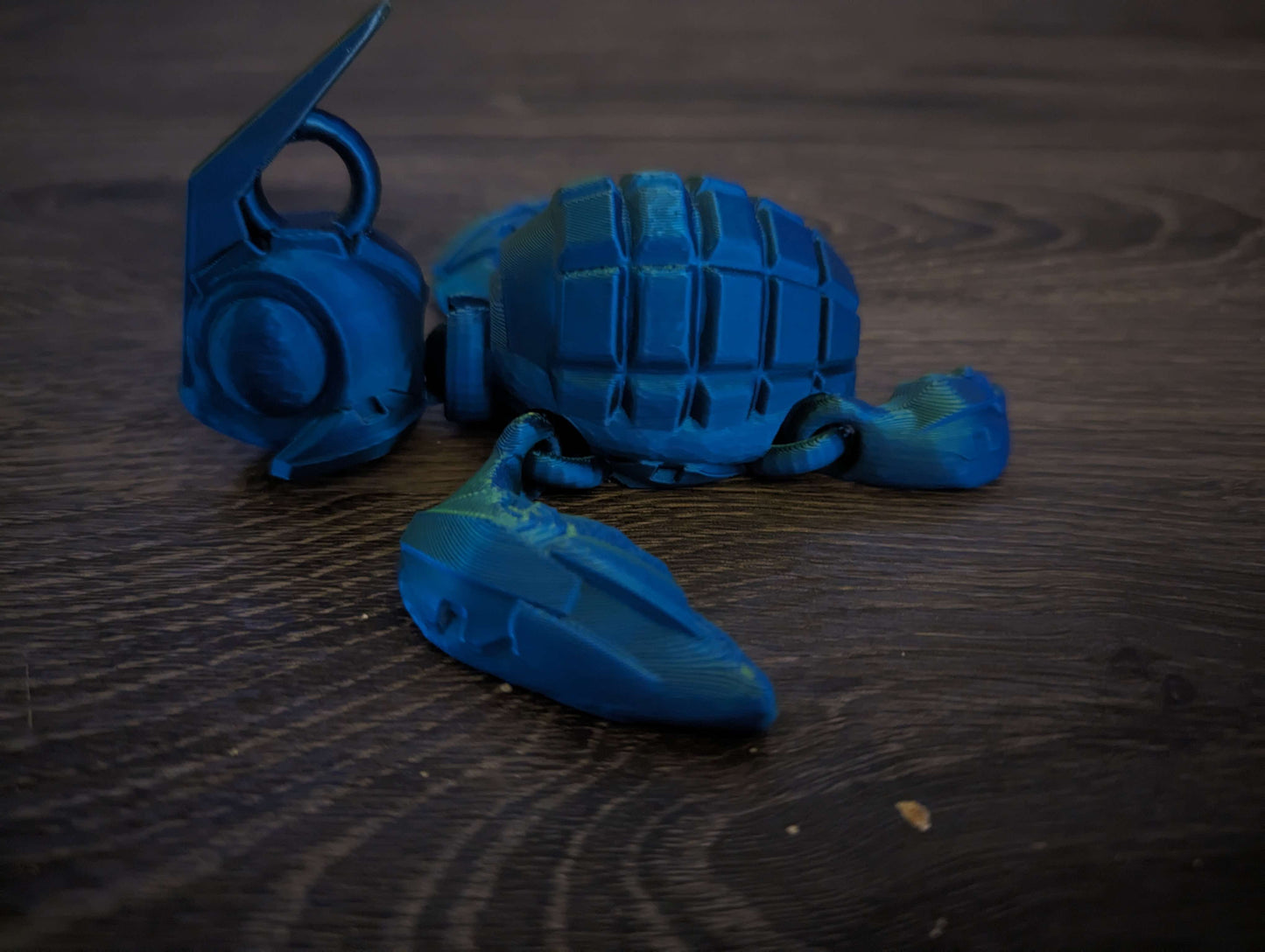 Grenade Turtle, 3d Print