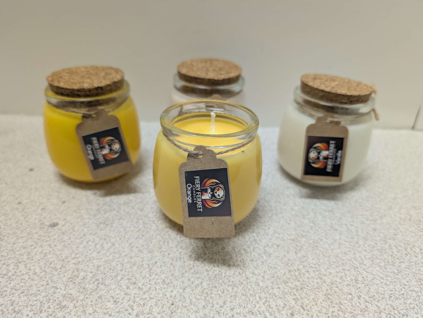 Soy Wax 7 Oz Candle - Strong Scent for Freshener and Decor