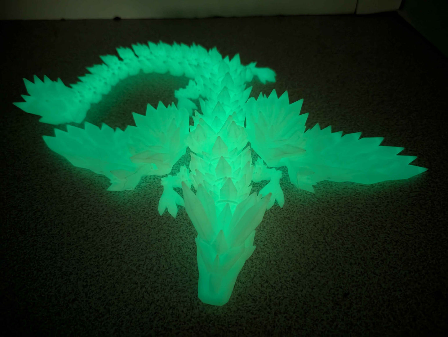 Dragons, Gemdragons, Articulated , Fidget, Flexible, 3D Prints.