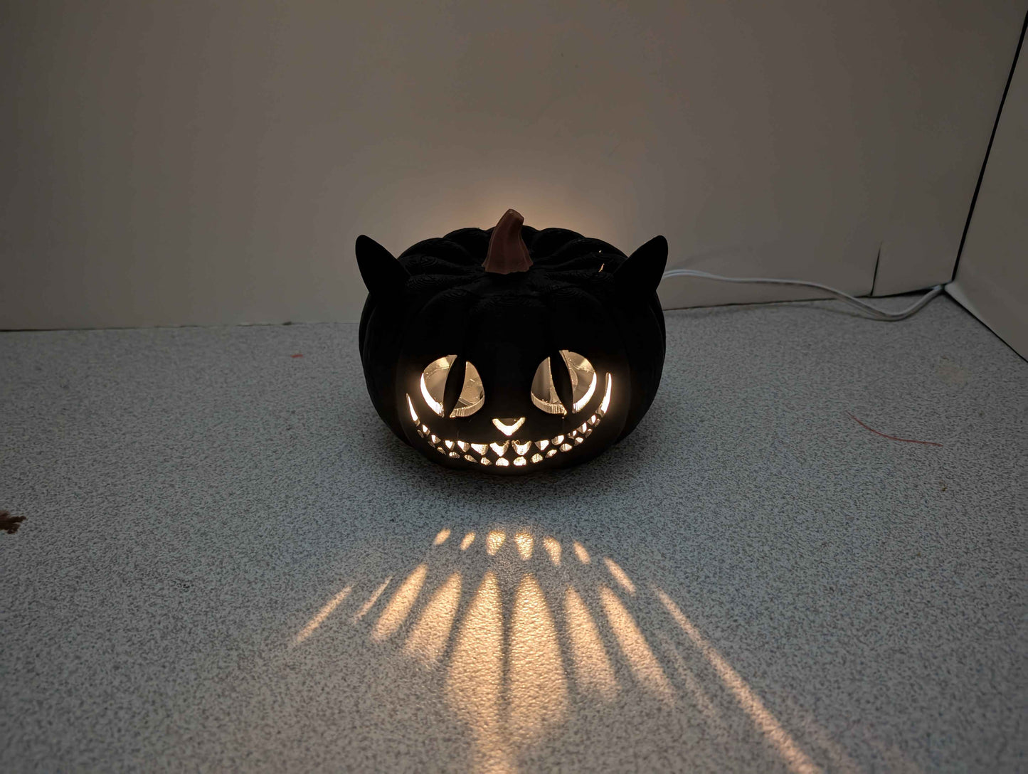 Halloween, Cat-O-Lantern, Light or Candle, The Cheshire Cat,