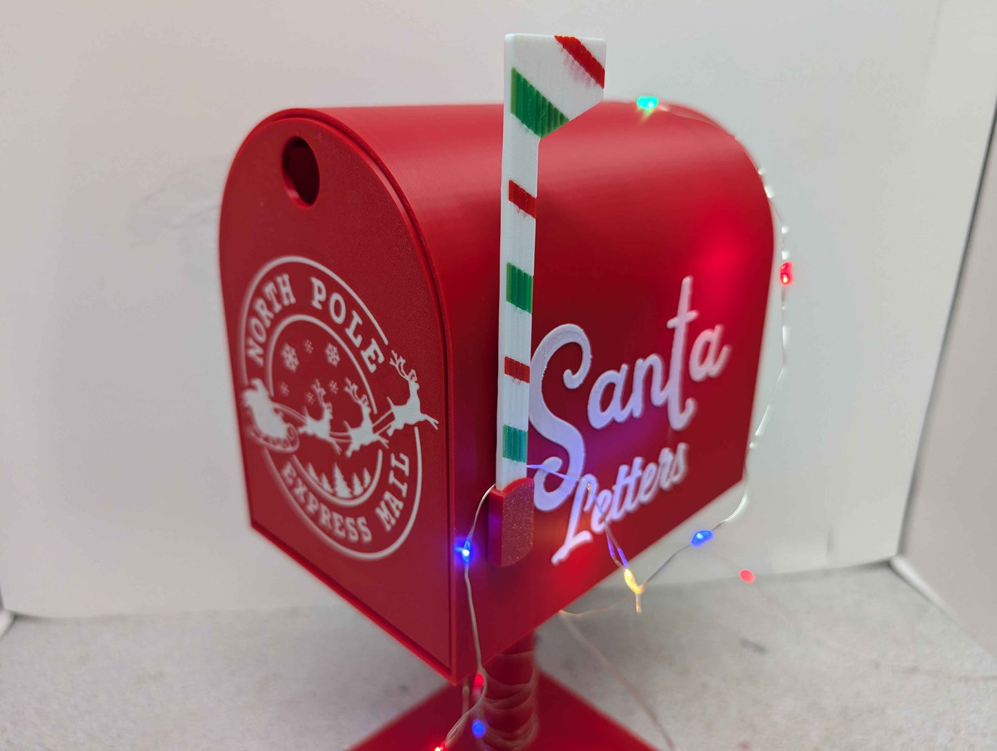 Christmas Santa Mailbox, Christmas Decor