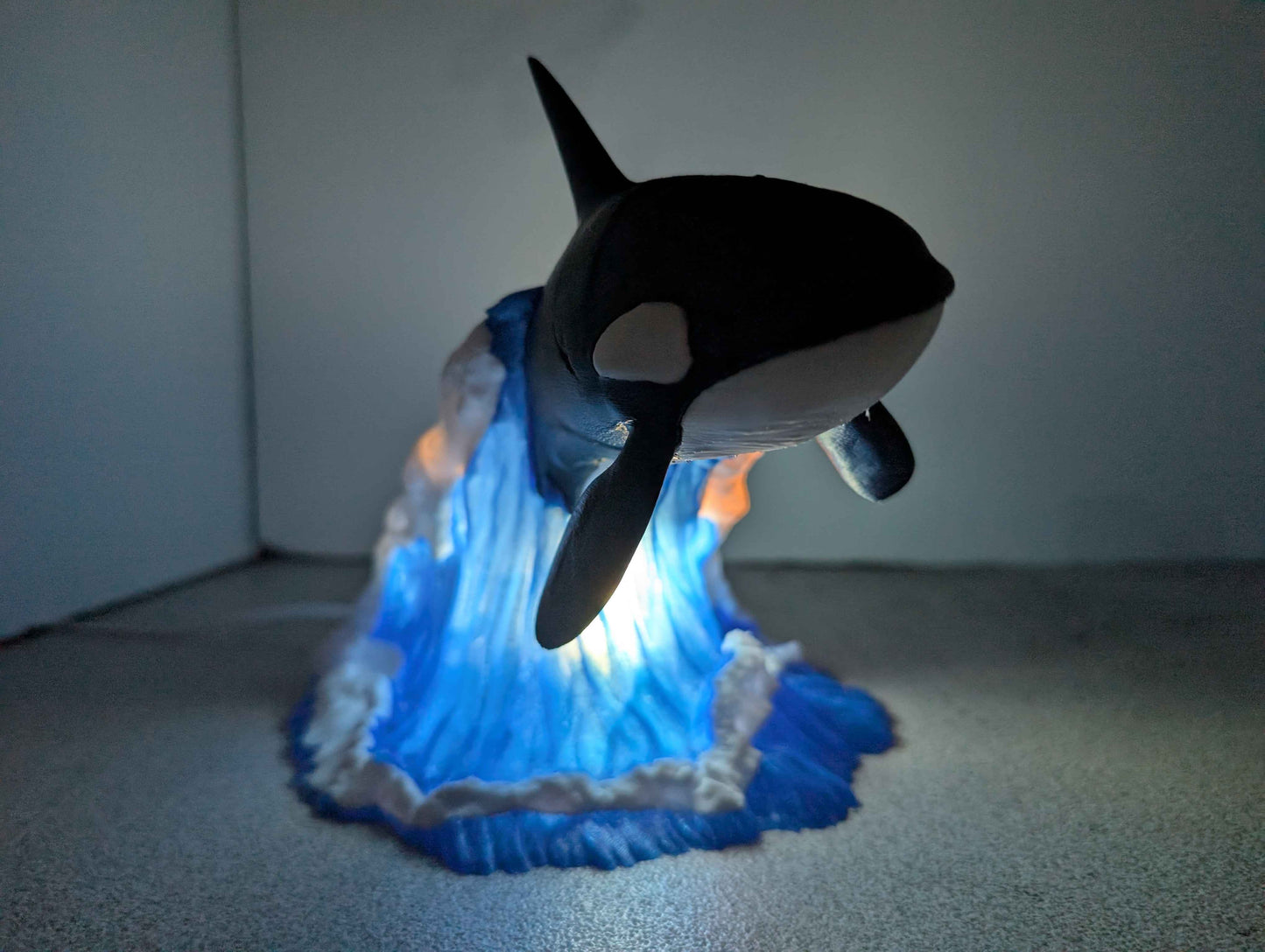 Orca Night Light 🐋 Ocean‑Themed Lamp for Kids & Cozy Room