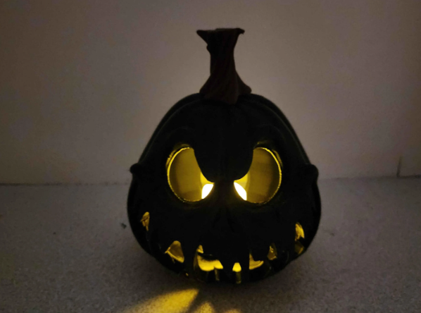 Scary Halloween Pumpkin
