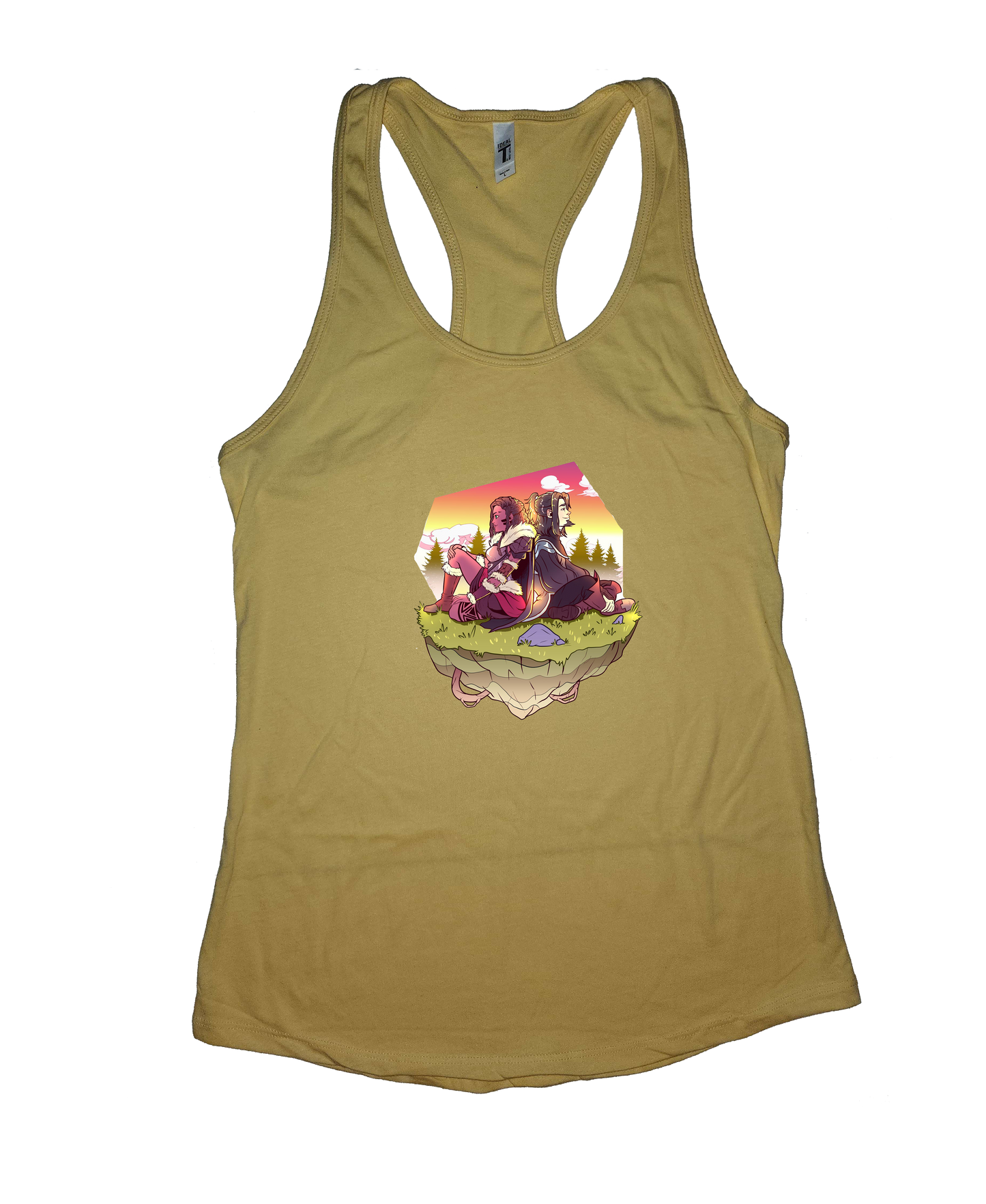 Draz and Richard back to back, Morning, Tank Top, Women and Men style