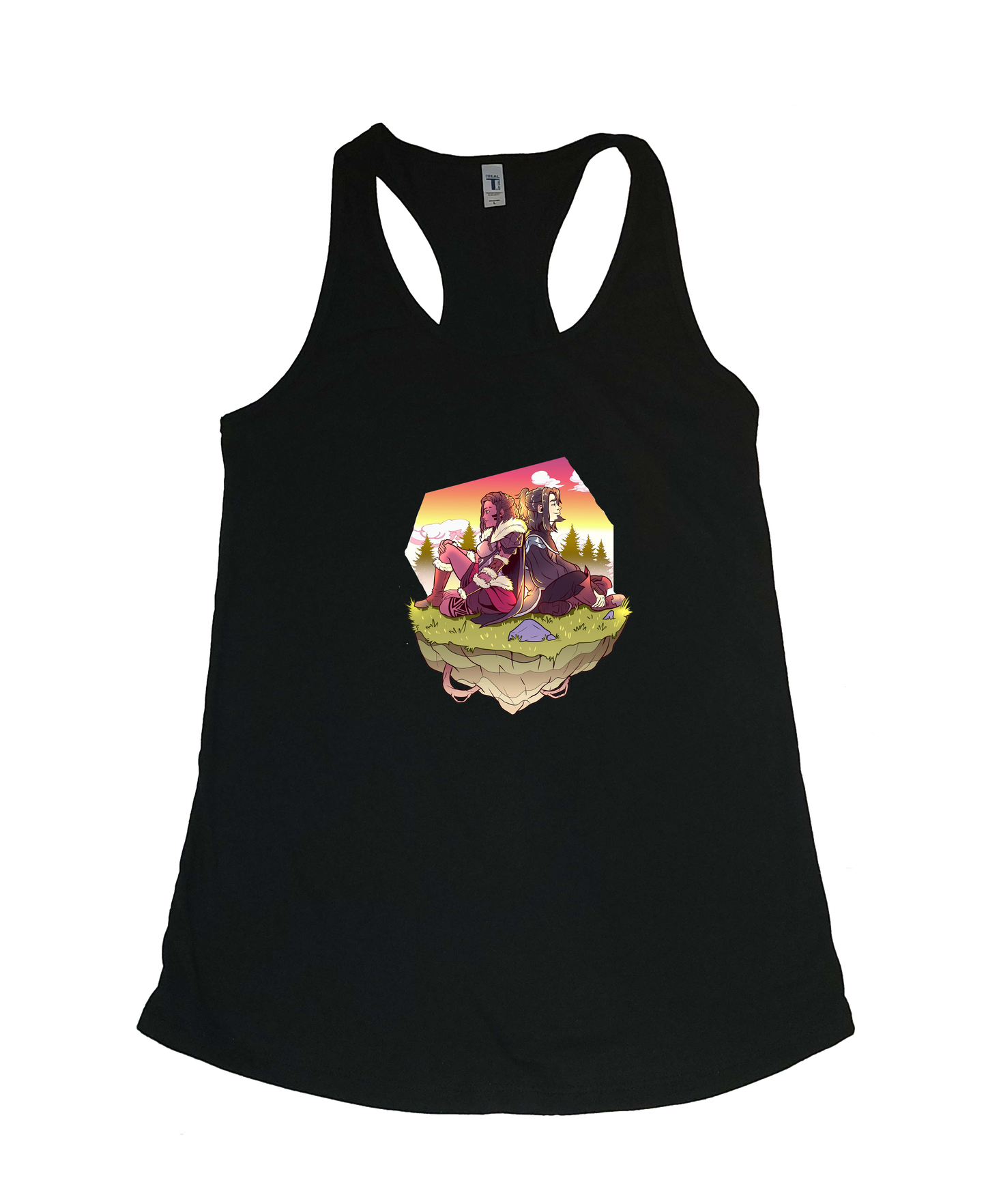 Draz and Richard back to back, Morning, Tank Top, Women and Men style