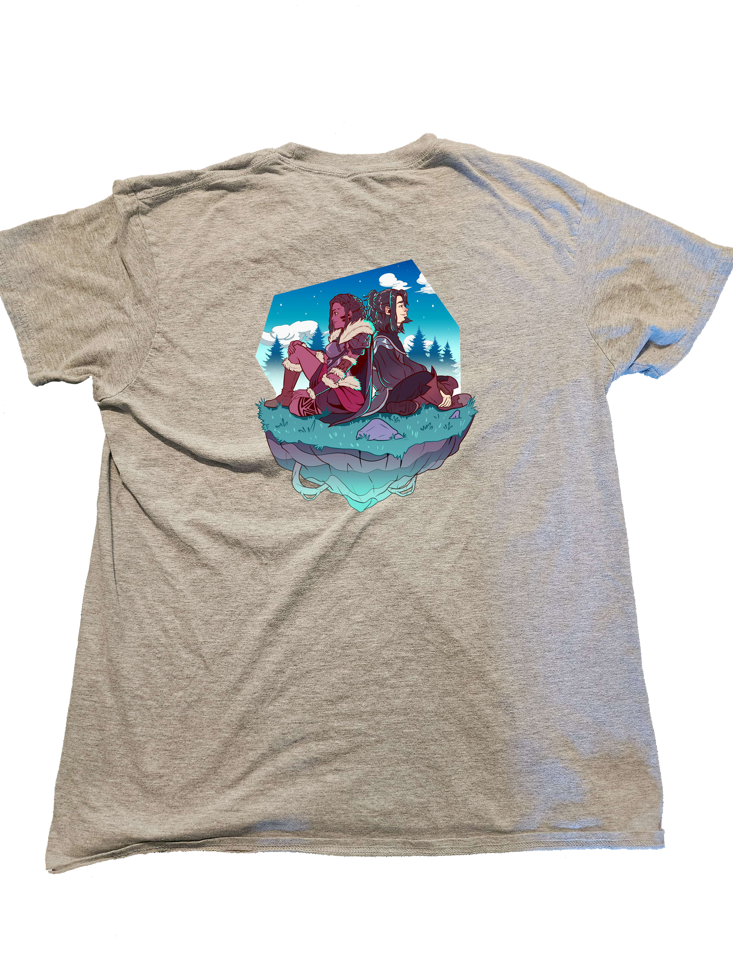 Draz And Richard back to back Night, Short Sleeve