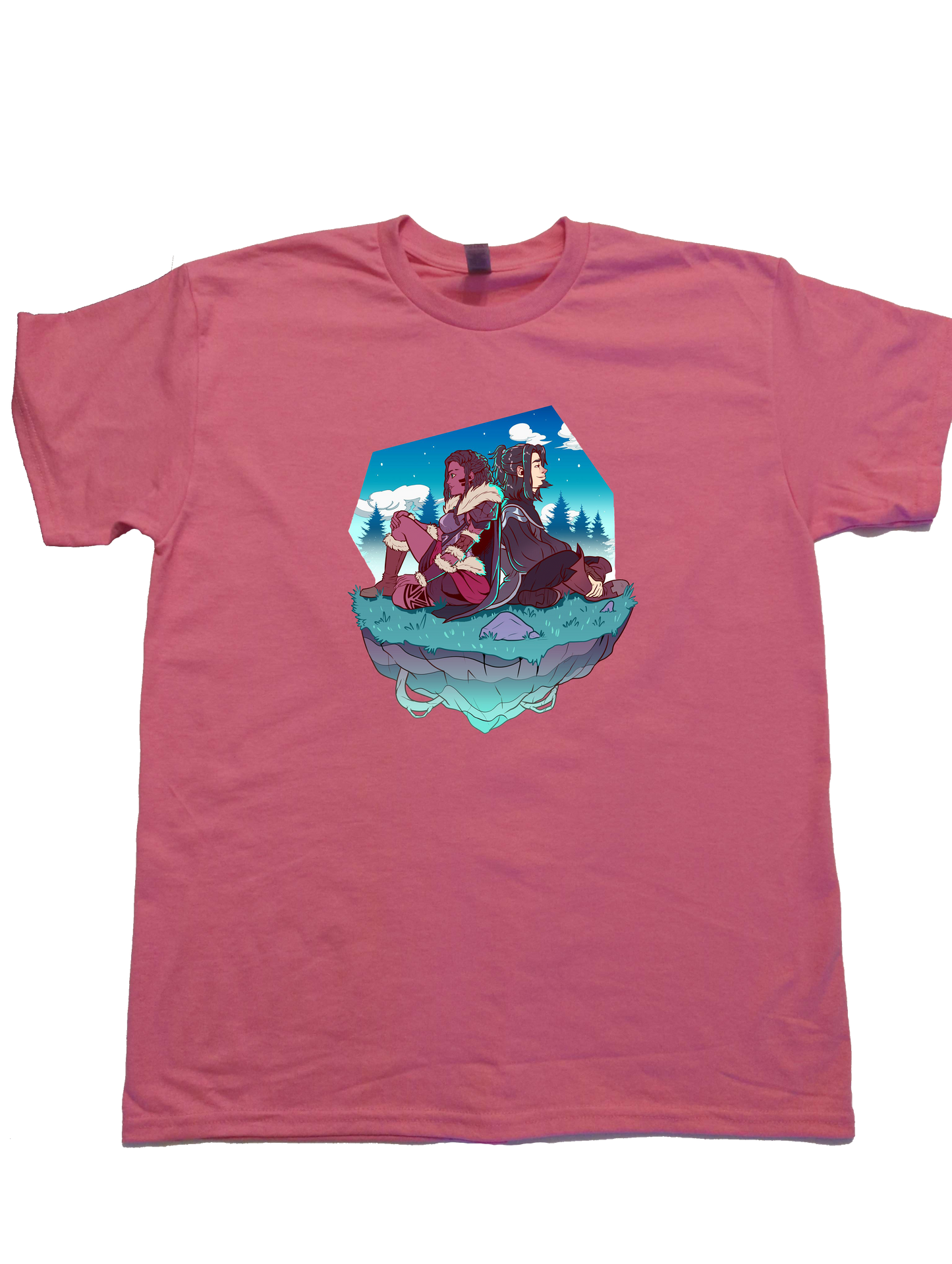 Draz And Richard back to back Night, Short Sleeve