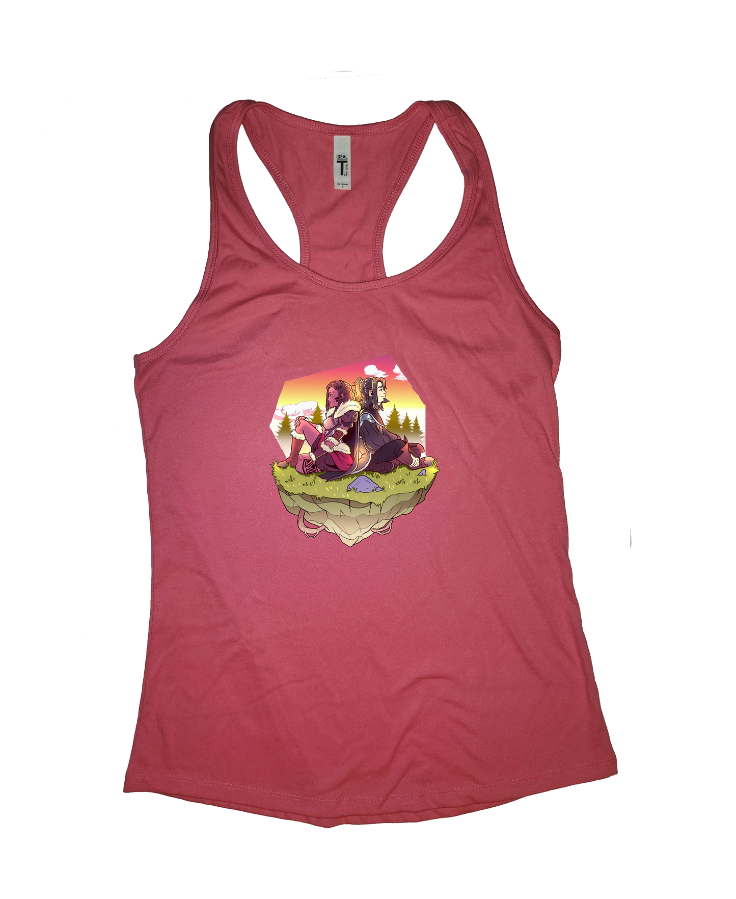 Draz and Richard back to back, Morning, Tank Top, Women and Men style