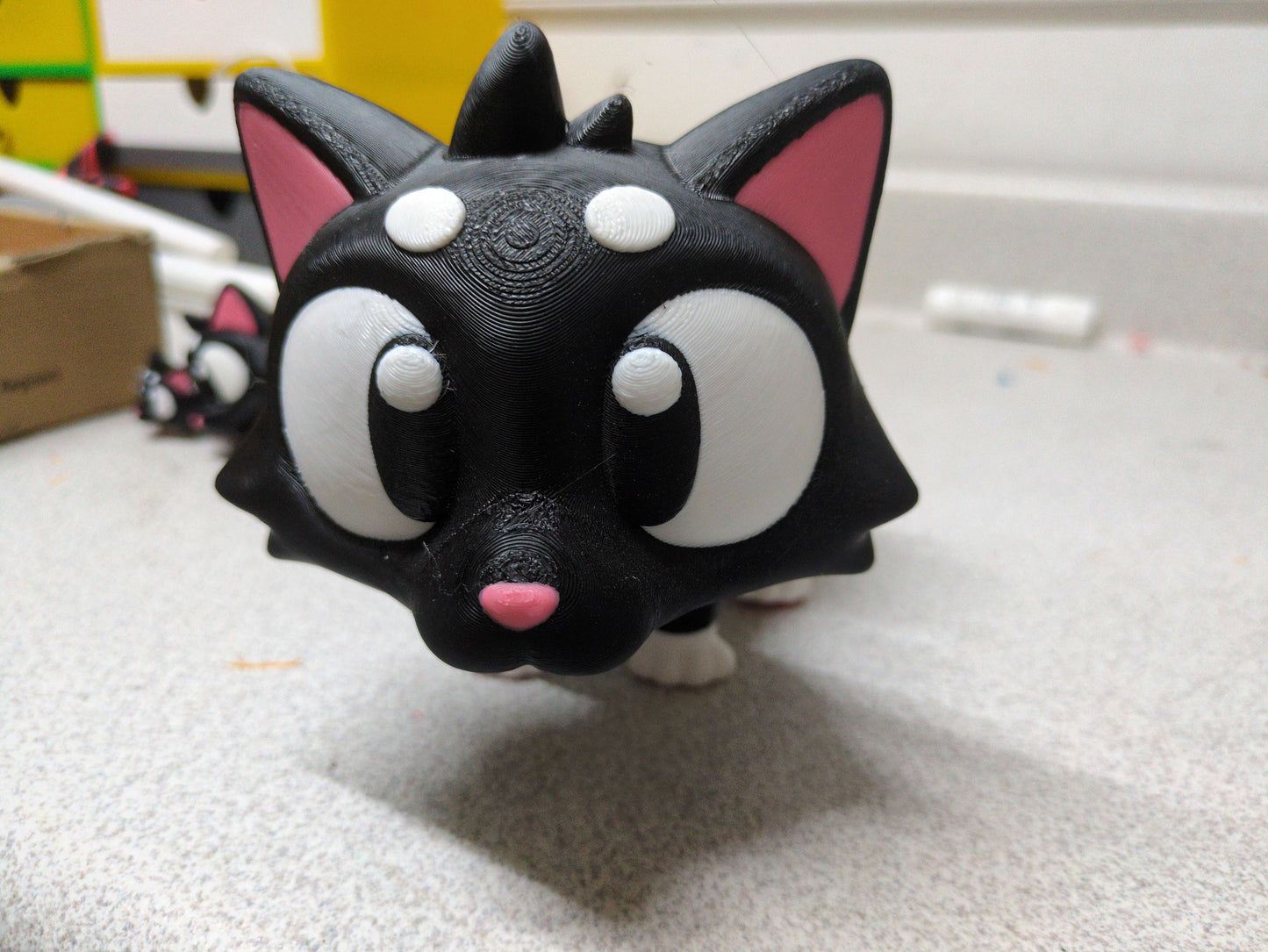 Cats, Articulated, Fidget, Cute, 3d Print