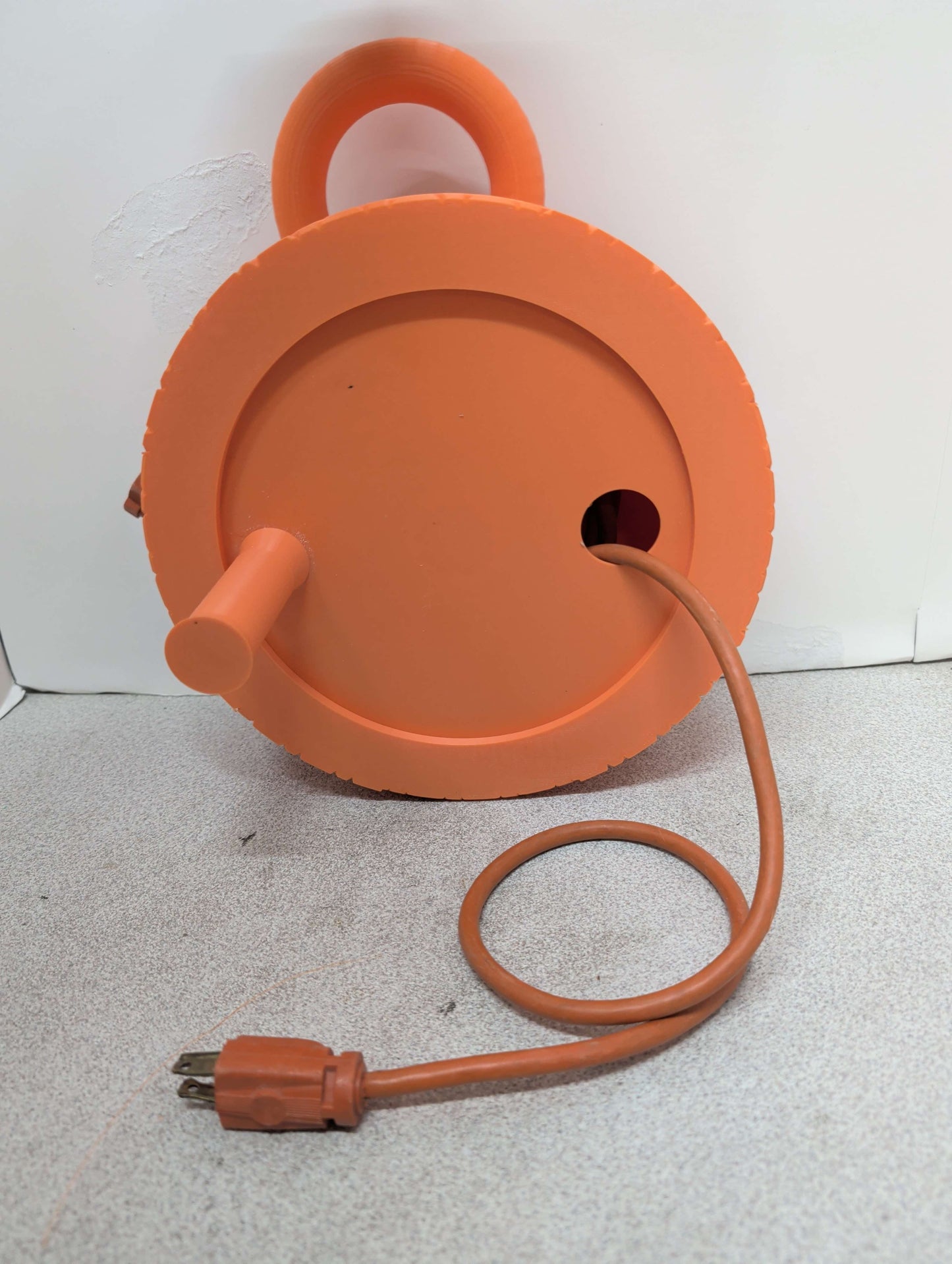 Heavy Duty Extension Cord Holder, Cable Winder Storage Reel, Shop Garage Organizer