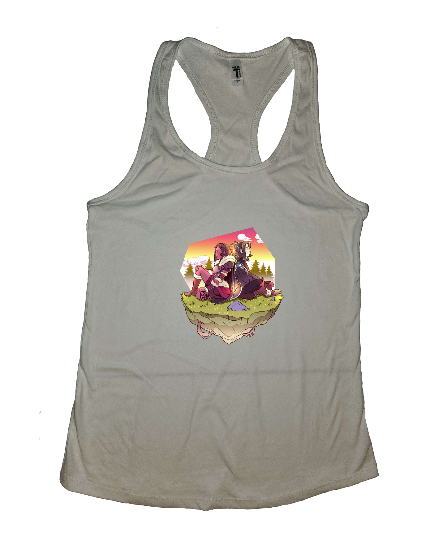 Draz and Richard back to back, Morning, Tank Top, Women and Men style