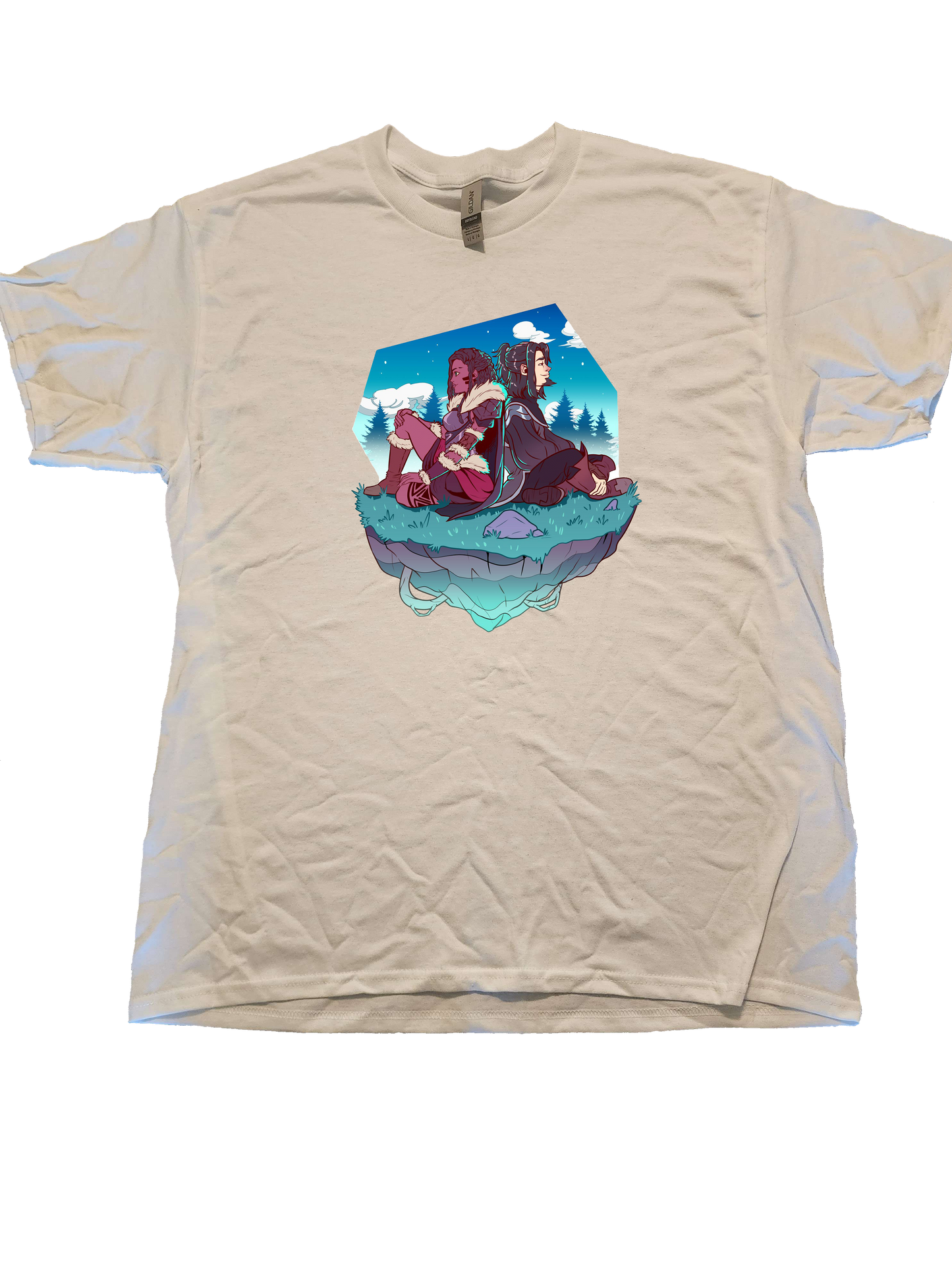 Draz And Richard back to back Night, Short Sleeve