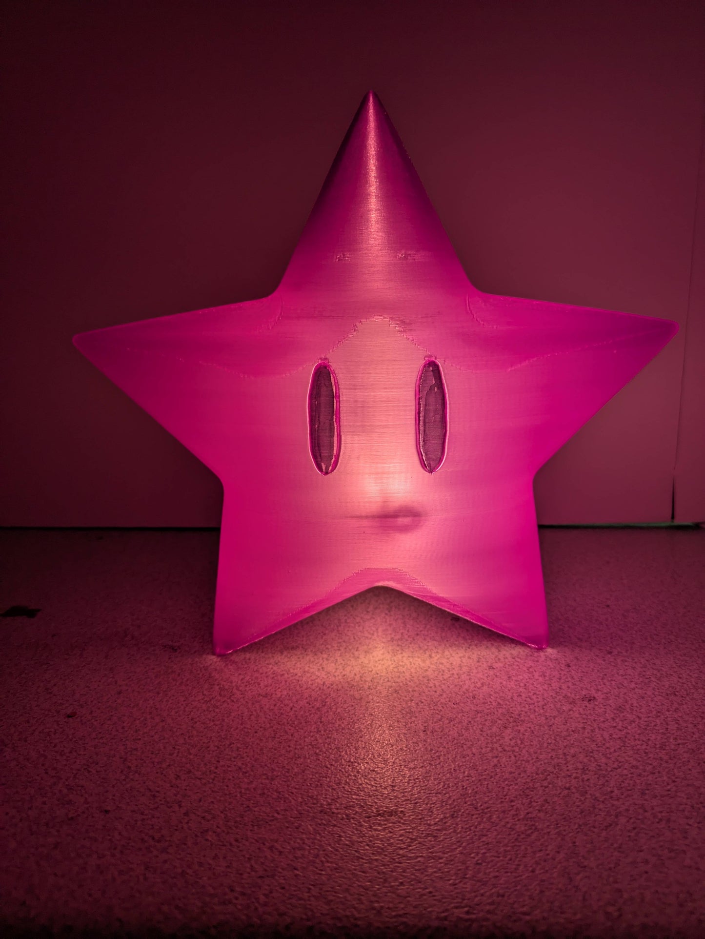 Star Lamp, Night Light,  3d Printed
