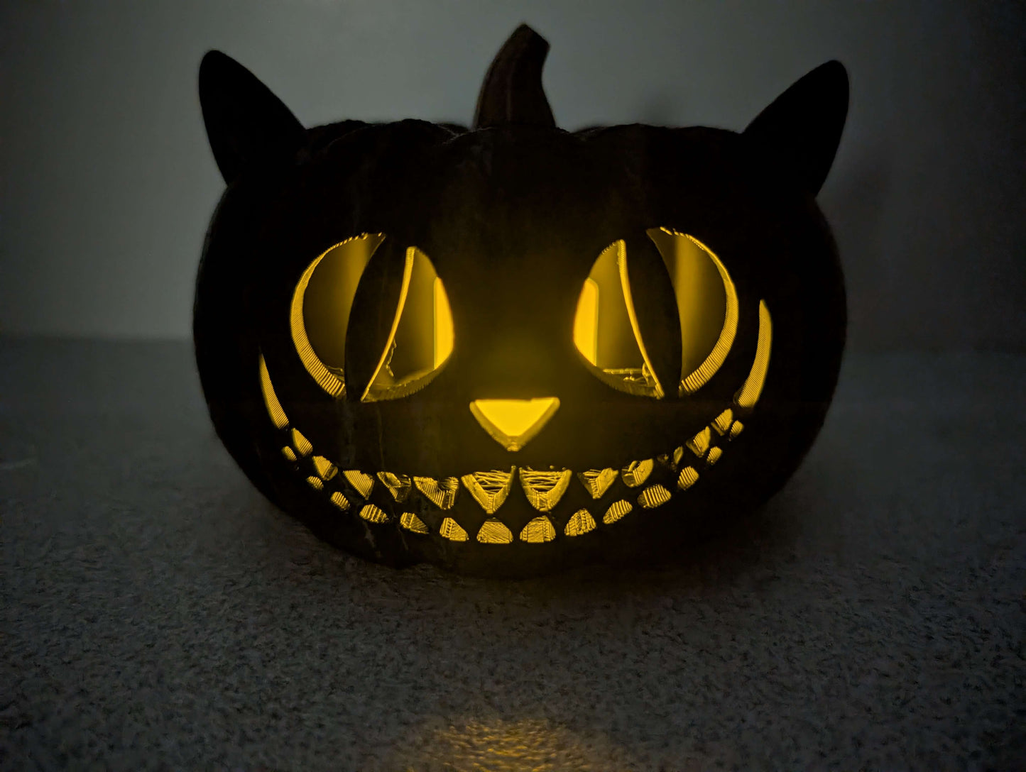 Cat-O-Lantern, Halloween, The Cheshire Cat,