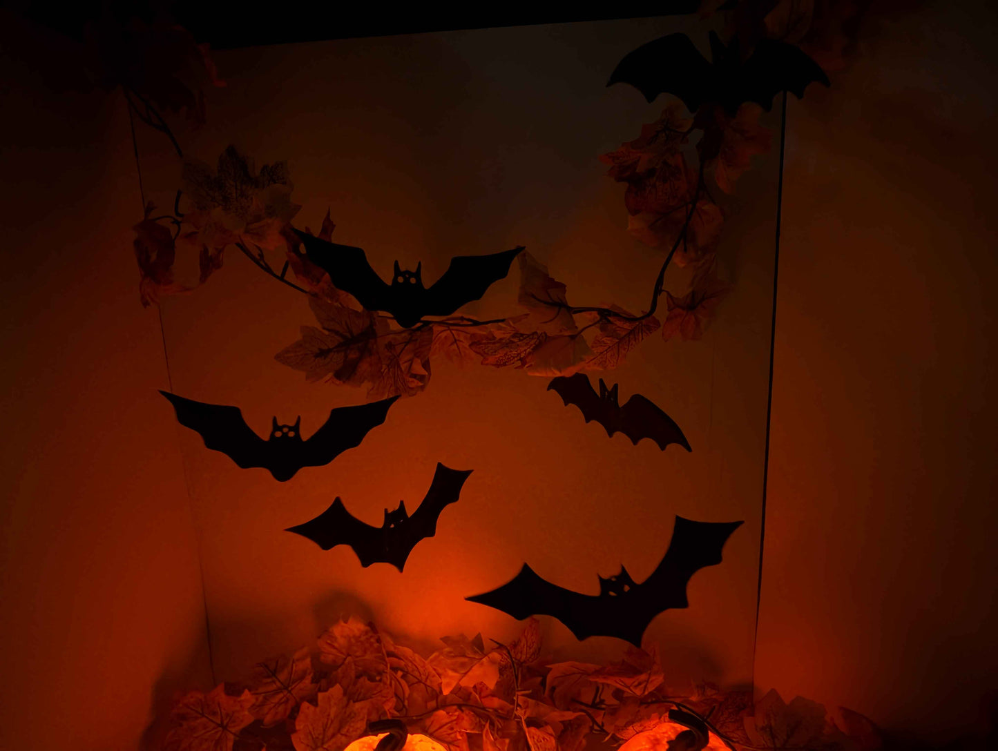 Hanging Horrors, Halloween Decorations! Bats