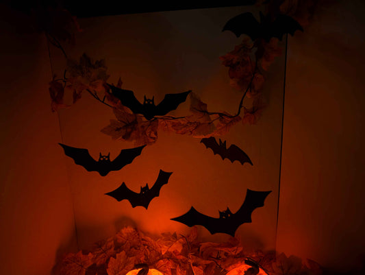 Hanging Horrors, Halloween Decorations! Bats
