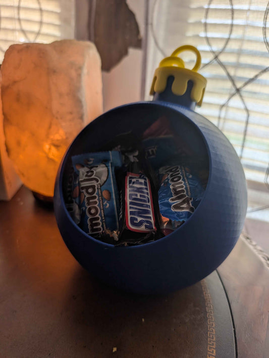 Christmas Ornament Candy Bowl – Cute Santa Design, Holiday Decor