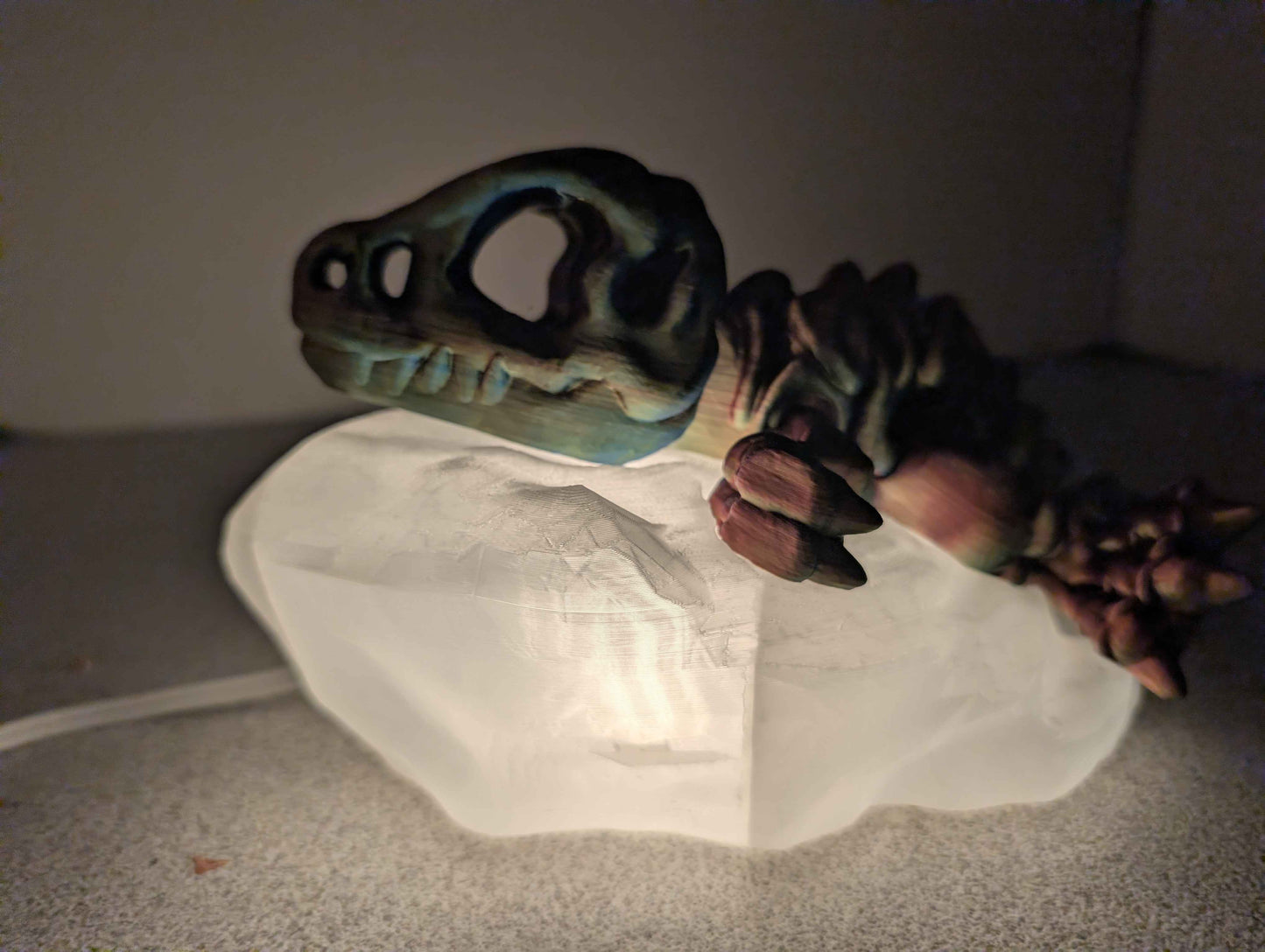 Cute T‑Rex Dino Nightlight 🦖 Cozy Glow for Kids Rooms