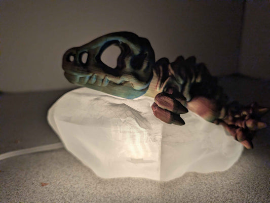 Cute T‑Rex Dino Nightlight 🦖 Cozy Glow for Kids Rooms