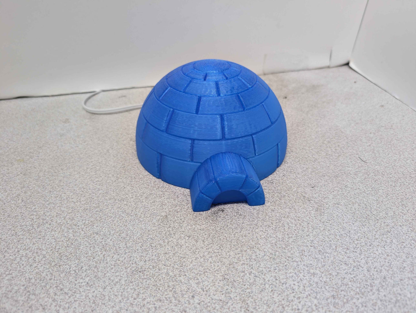 Igloo Night Light, Arctic Lamp, Cozy Winter Nursery Decor