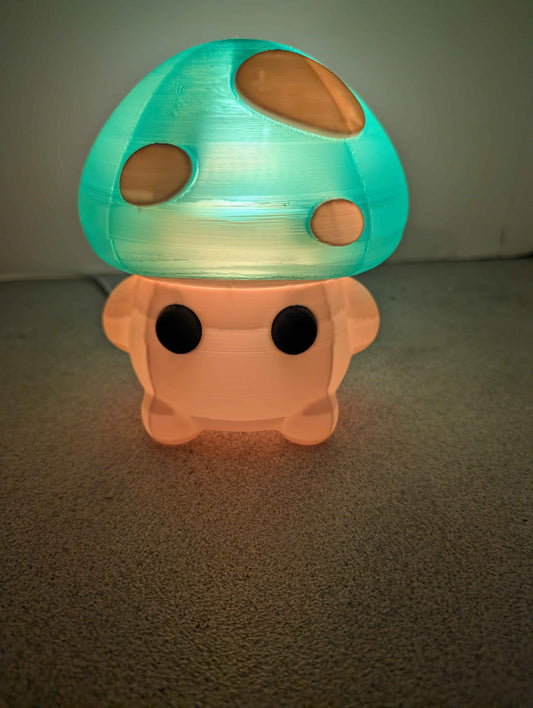 Mush Butt Night Light, Mushroom Lamp, Cottagecore Room Decor