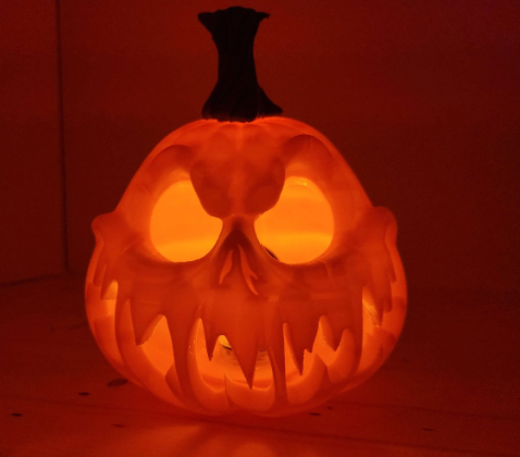 Scary Halloween Pumpkin