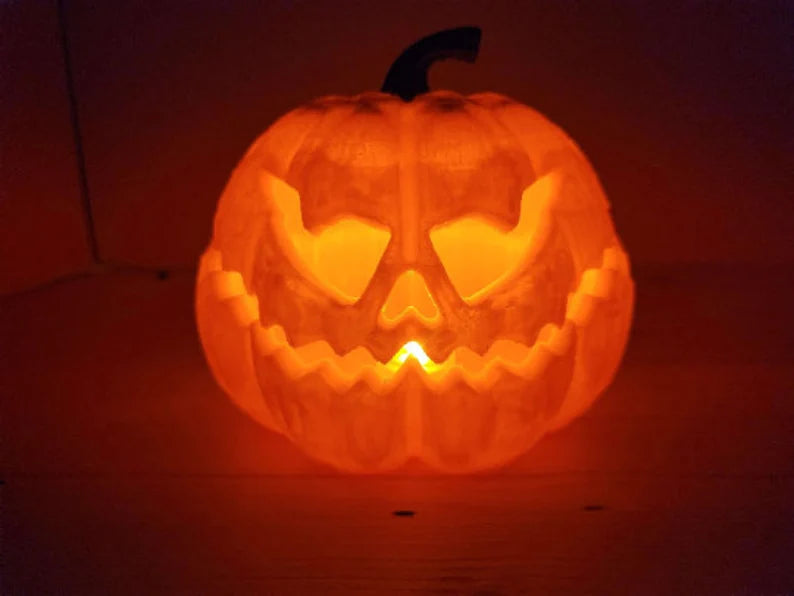 Halloween Candle Pumpkins
