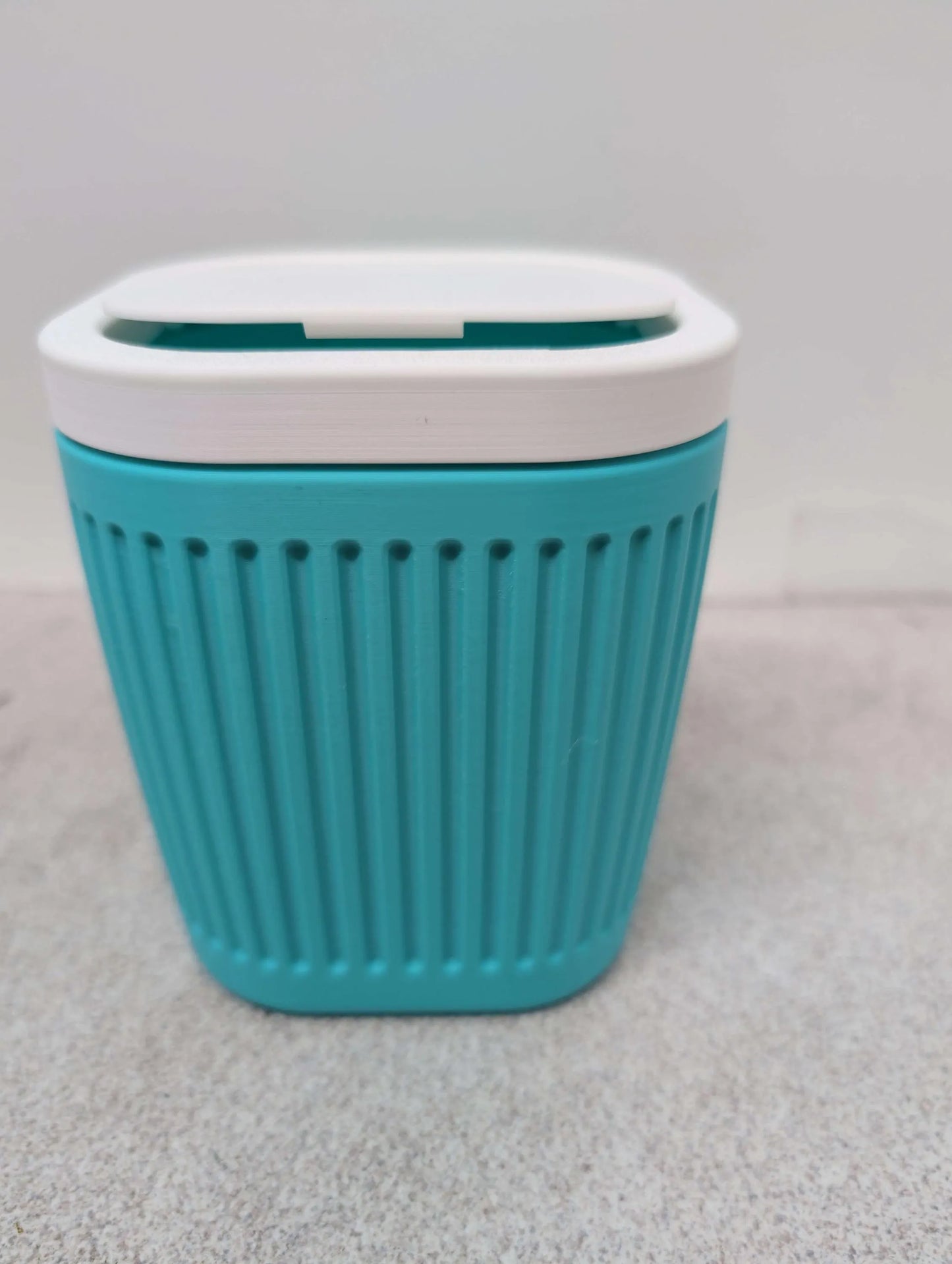 Modern Trash Can, Small Bathroom Waste Bin, Cute Room Decor, Minimalist Home Organizer