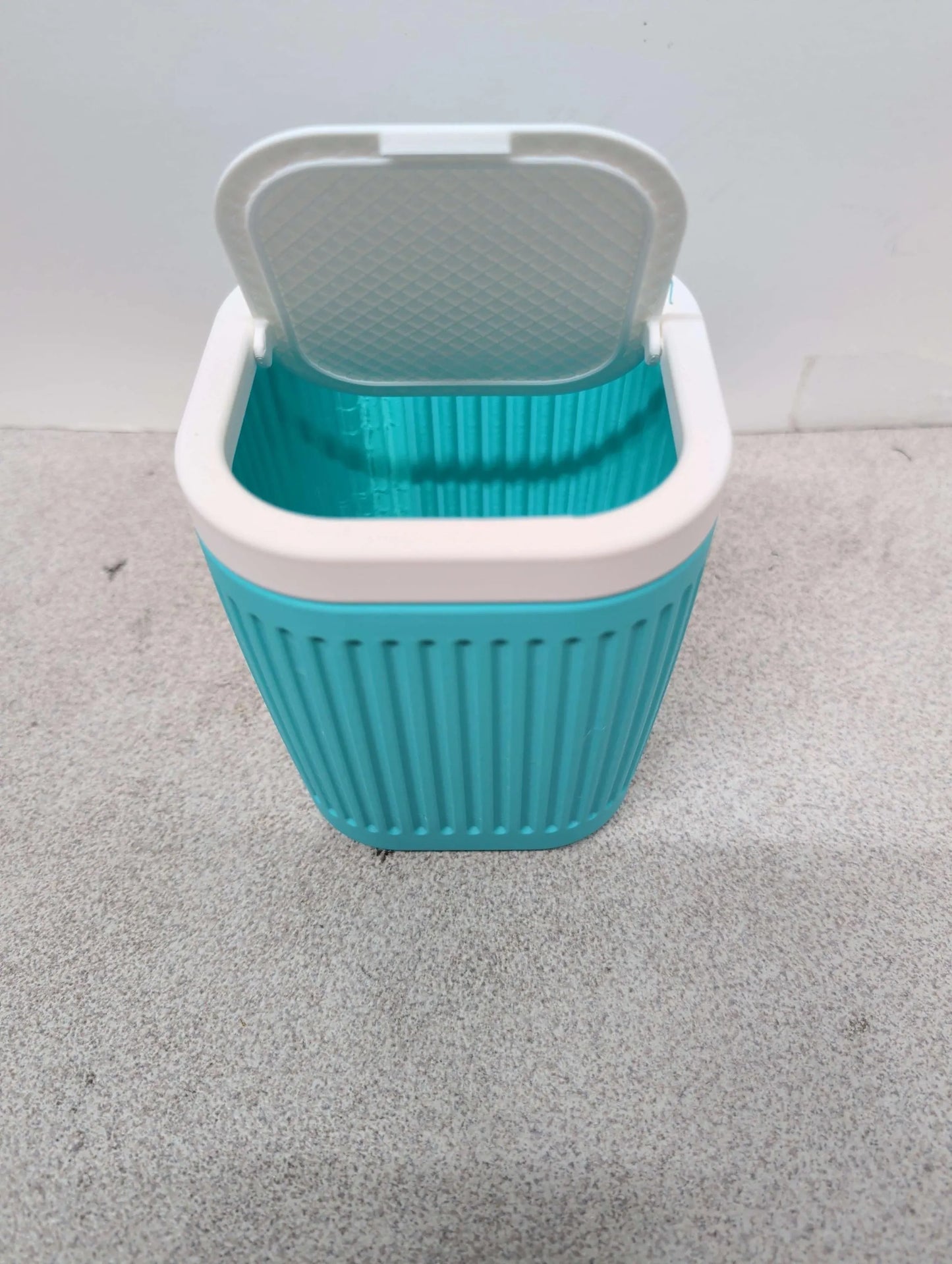 Modern Trash Can, Small Bathroom Waste Bin, Cute Room Decor, Minimalist Home Organizer