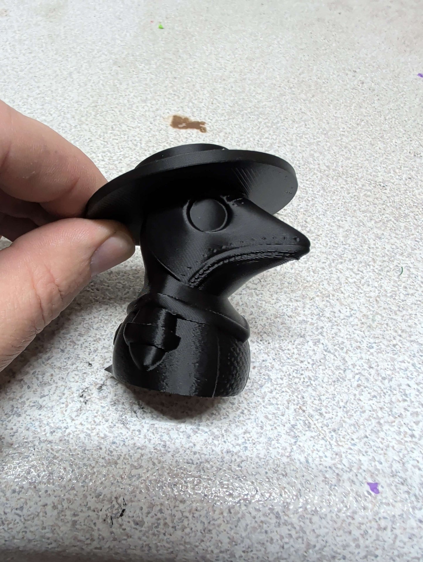 Plague Doctor Hat,  Medieval, Gothic, Historical, 3d Print