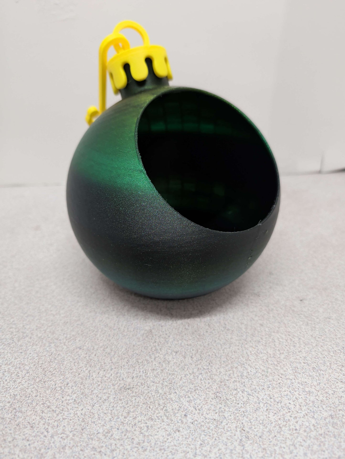 Christmas Ornament Candy Bowl – Cute Santa Design, Holiday Decor