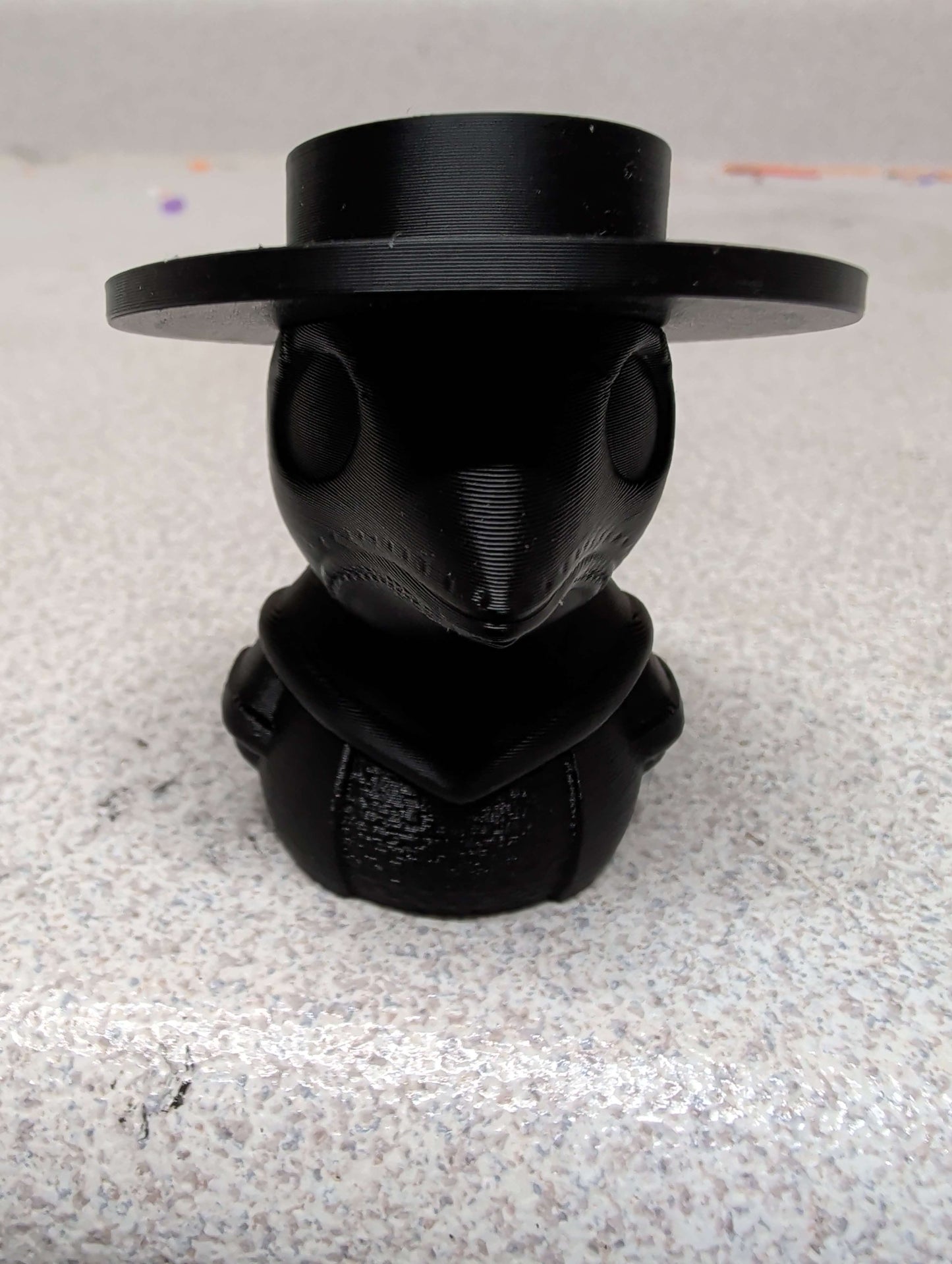 Plague Doctor Hat,  Medieval, Gothic, Historical, 3d Print
