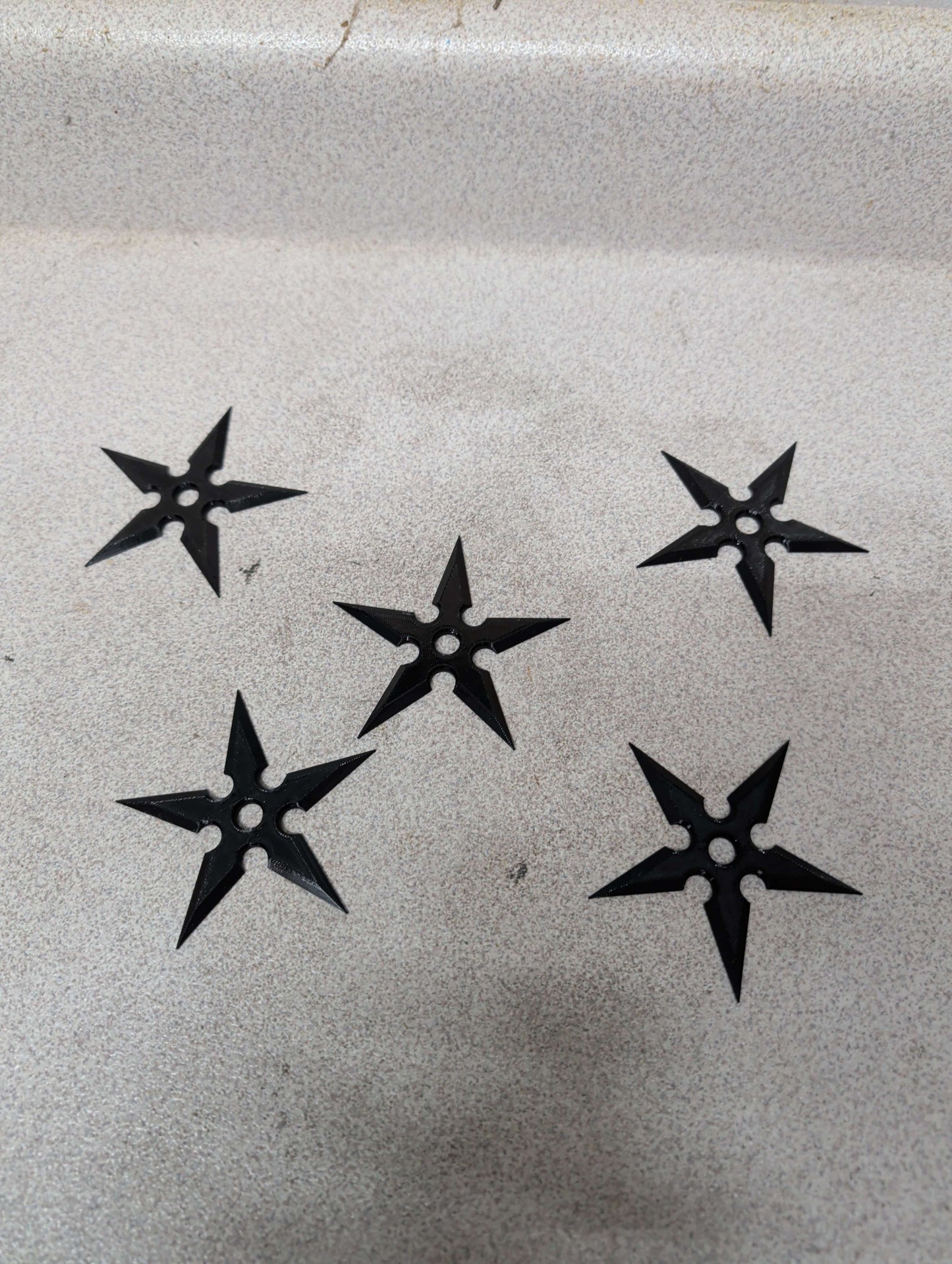 LARP, Throw Star,  TPU Printed Ninja Throwing Star for Cosplay & Costume Props