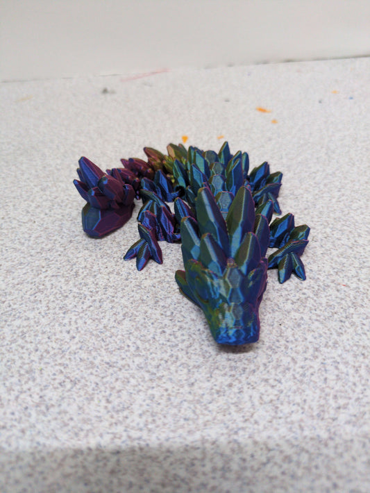 Dragons, Baby, Articulated , Fidget, Flexible, 3D Prints.