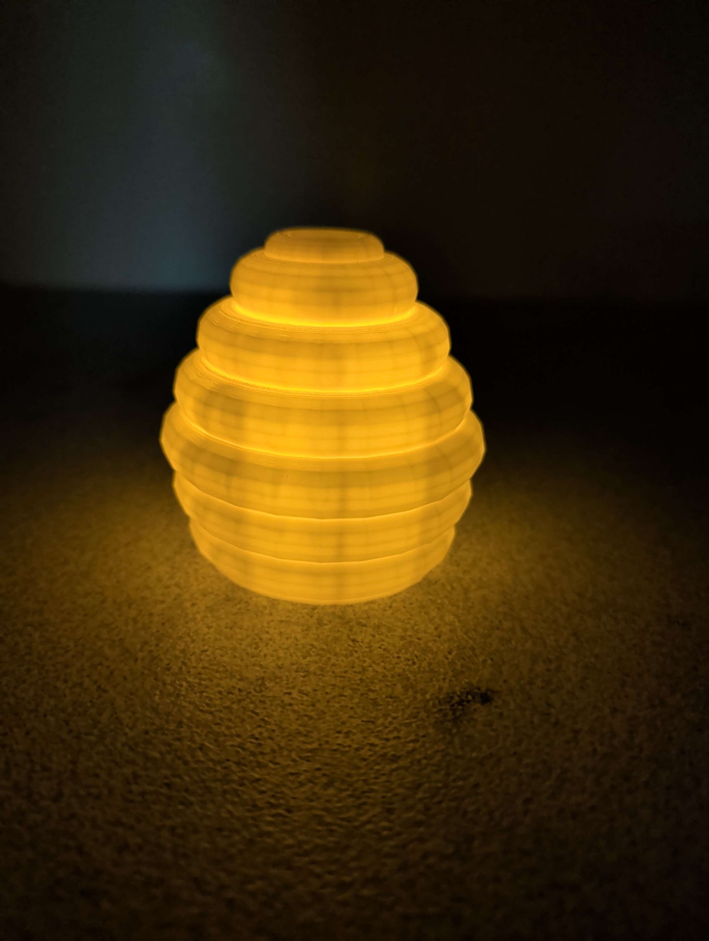 Honeycomb Lamp – 3D Printed Honeycomb Night Light – Bee Hive Ambient Light